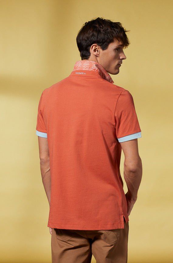 Orange polo outlet men