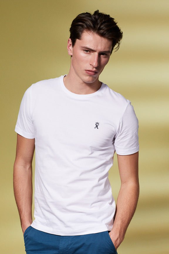 Travis White T Shirt 100 Cotton